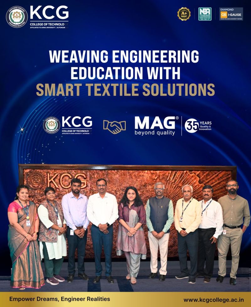 MoU with KCG College of Technology